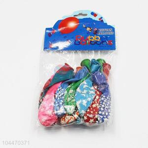 Colorful Balloons Star Printed for Decoration