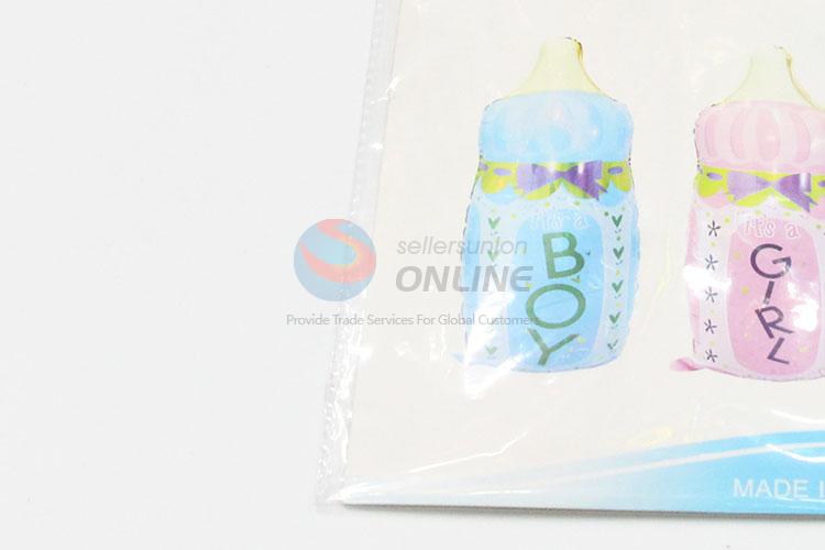 Lovely Feeding-bottle Ballons Party Decorations Supplies