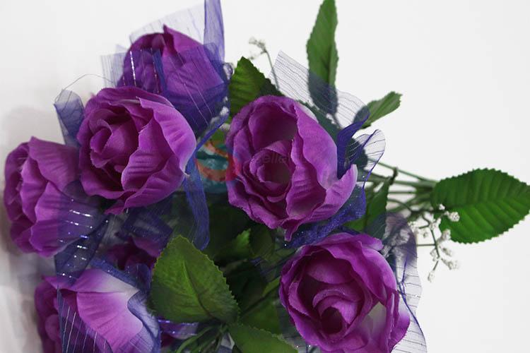 Super quality low price fake bouquet artificial flower