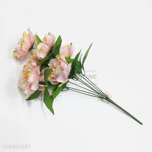 Cheap high quality fake bouquet artificial peony