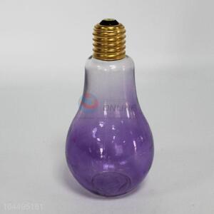 Latest arrival light bulb glass bottle