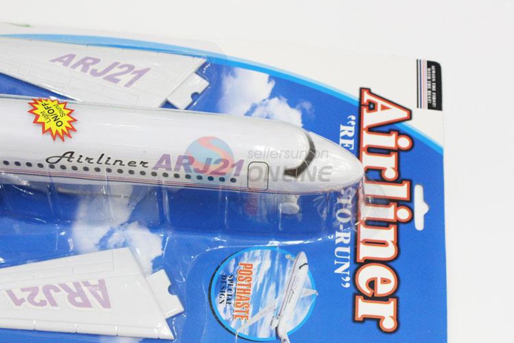 Air aircraft model plastic toy with music