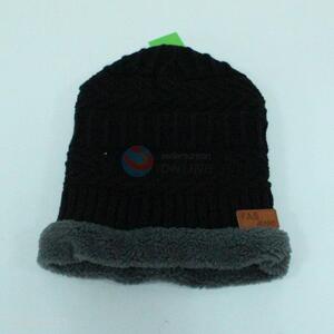 Factory price women winter flannel knitted hat