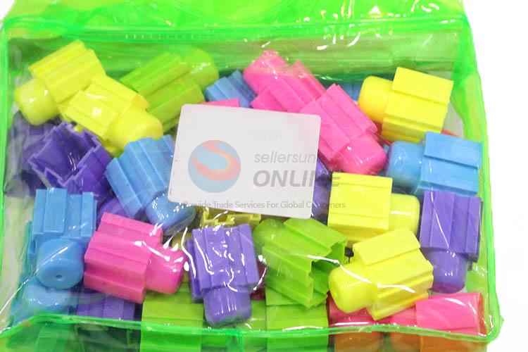 Wholesale Non-Toxic 40 Pieces Educational Plastic Building Block