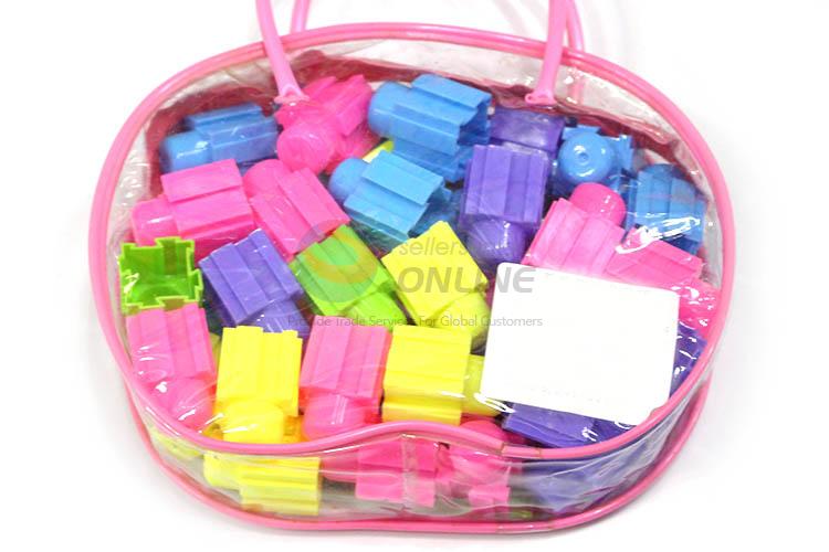 Hot Sale 40 Pieces Educational Building Blocks Best Plastic DIY Toy