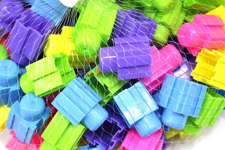 Best Sale 120 Pieces Colorful Plastic Building Block Fancy Toy