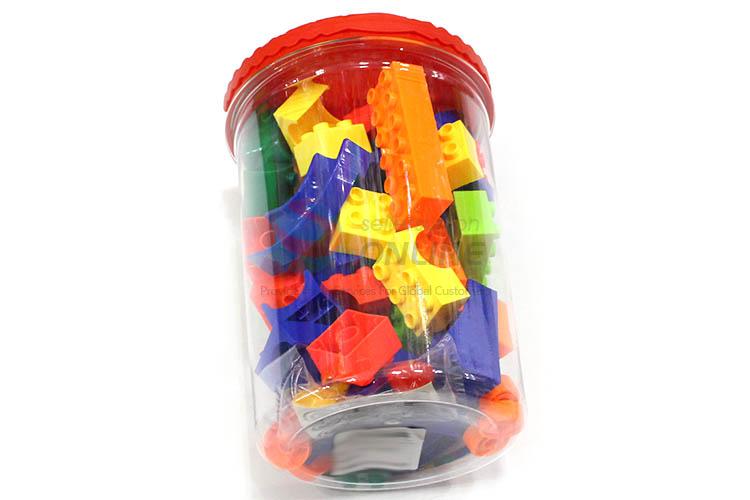 Hot Sale 52 Pieces Plastic Marble Track Building Block For Kids