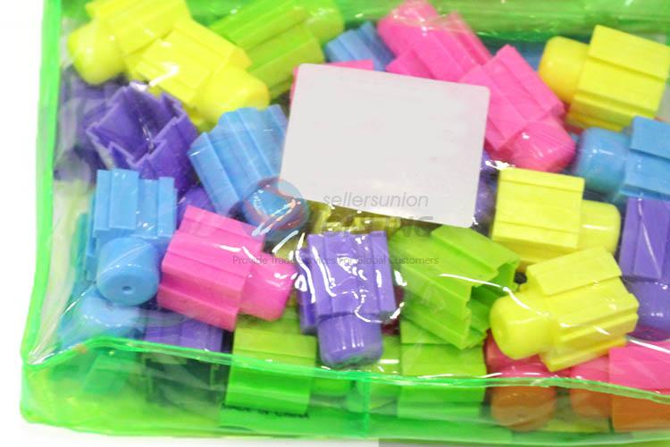 Wholesale Non-Toxic 40 Pieces Educational Plastic Building Block