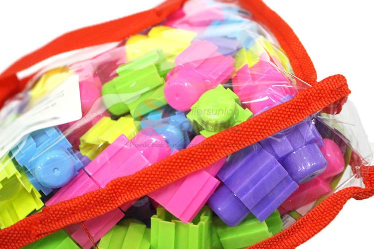 Children Educational Toy 100 Pieces Plastic Building Blocks