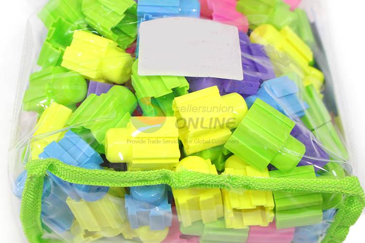 Good Sale Children DIY Toy 80 Pieces Plastic Building Block