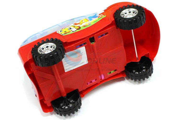 Wholesale 90 Pieces Building Block With Cartoon Plastic Toy Car