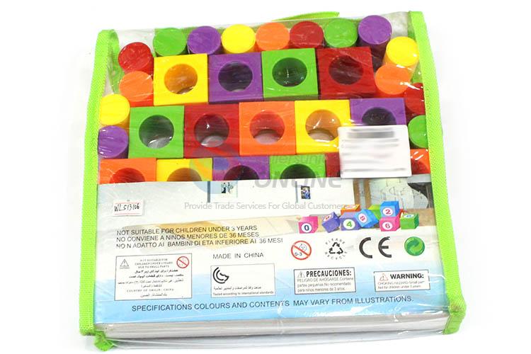 Popular 30 Pieces Plastic Number Building Block Funny Educational Toy