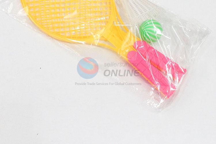 Competitive Price Children Plastic Badminton Racket Set Mini Sports Games