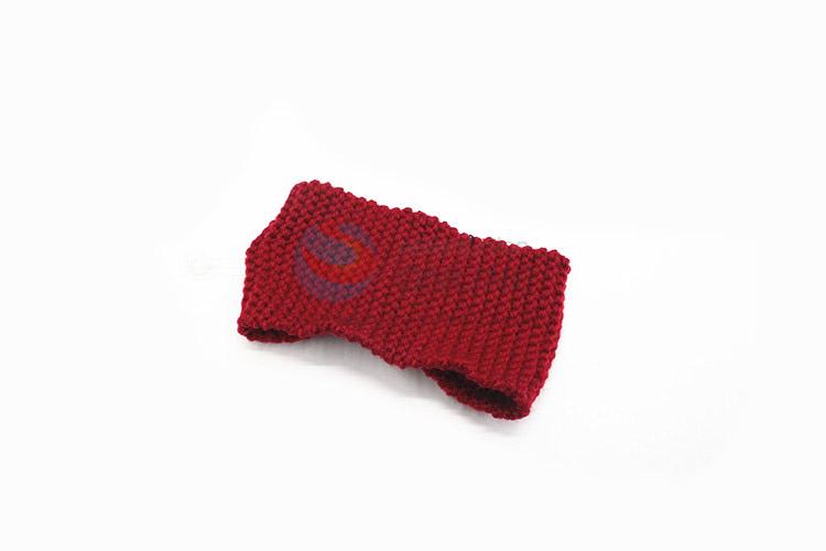 Wholesale winter knitted bowknot headband