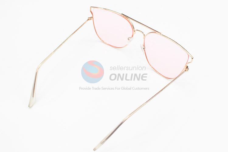 Top quality pink women sunglass