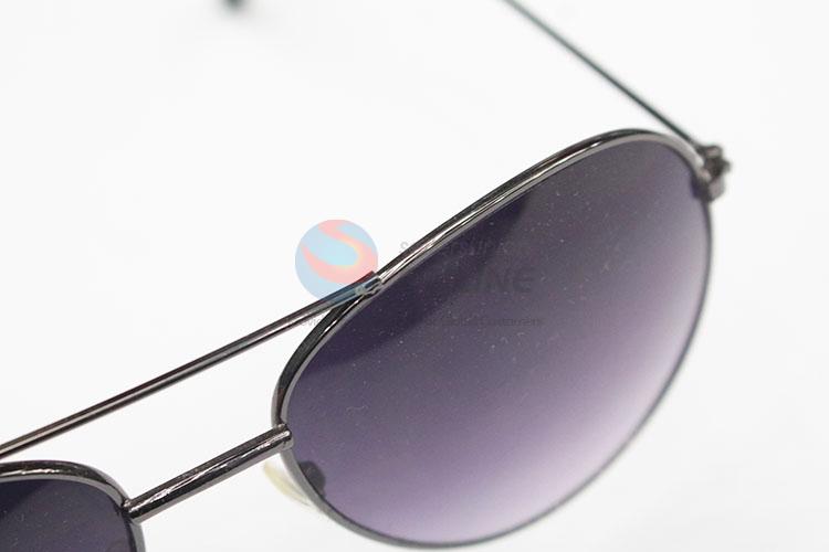Gray Sports Mirror Aviator Retro Sunglasses