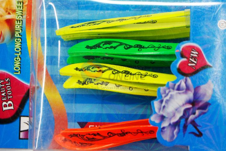 Colorful factory price best 12pcs tweezers