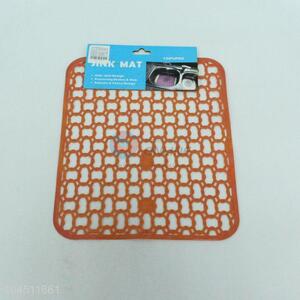 Kitchen dish drying and heat resistant mat sink mat