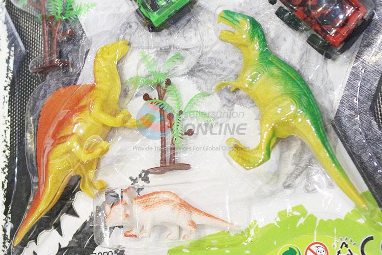Promotional Gift Mini Toy Car Pull Back Vehicle and Dinosaur