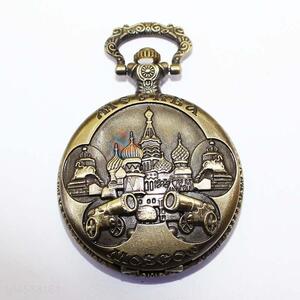 Vintage style alloy pocket watch,4.5cm