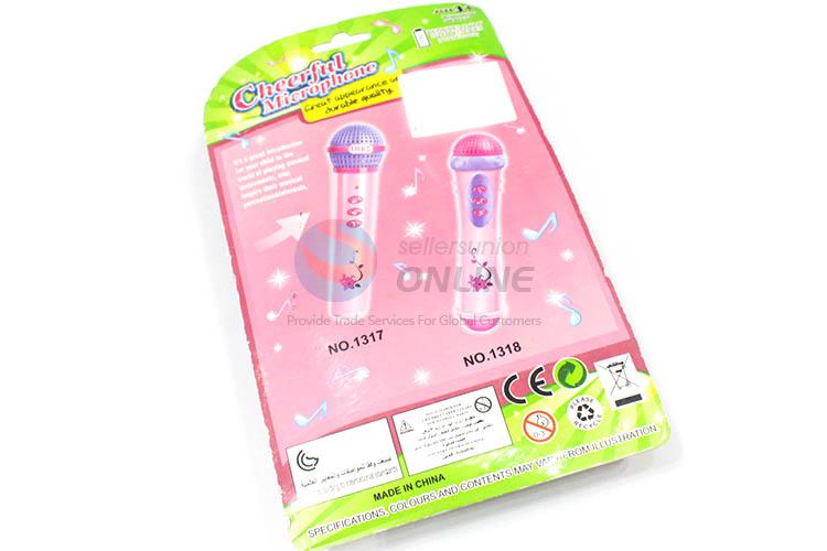 High Quality Simulation Cheerful Microphone With Function Button