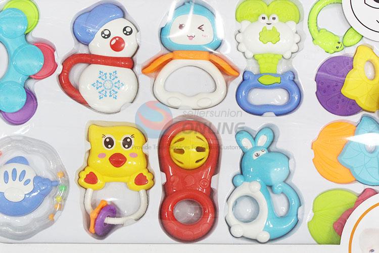 Best Low Price Plastic Fun Baby Rattle Toys in Display Box