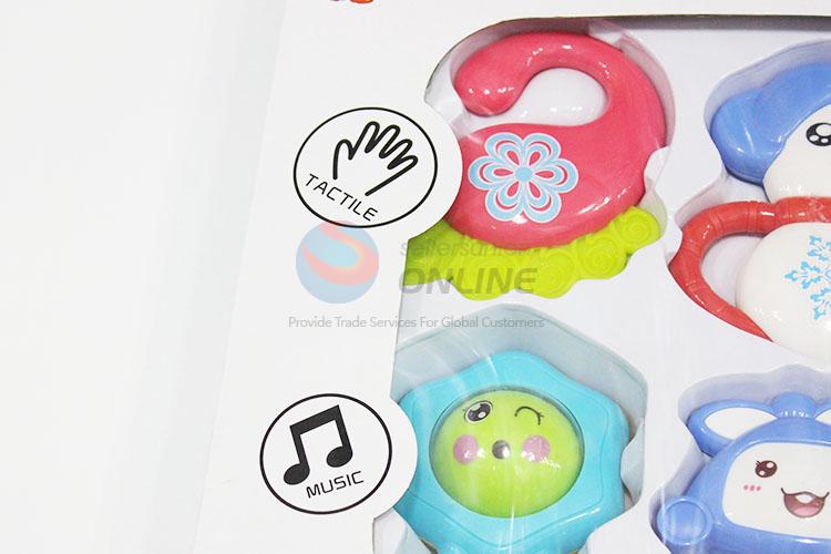 Exquisite Wholesale Plastic Fun Baby Rattle Toys in Display Box