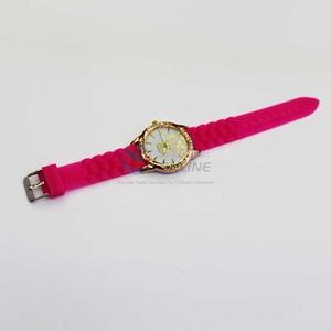 Silicone geneva watches china , geneva wrist woman watch