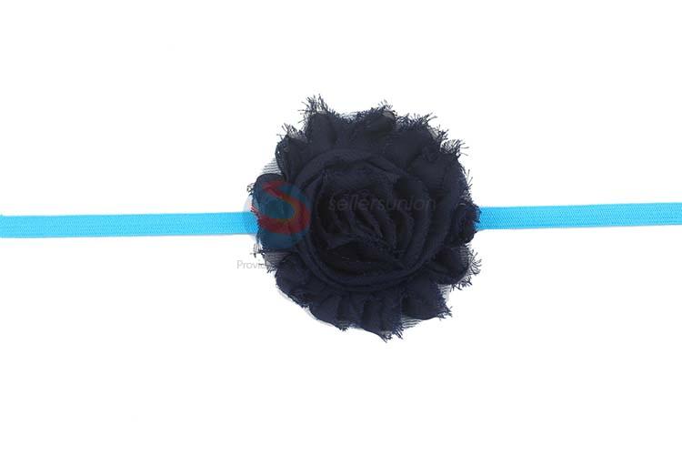 Best Quality Good Sale Girl Extensions Chiffon Flower Headband 