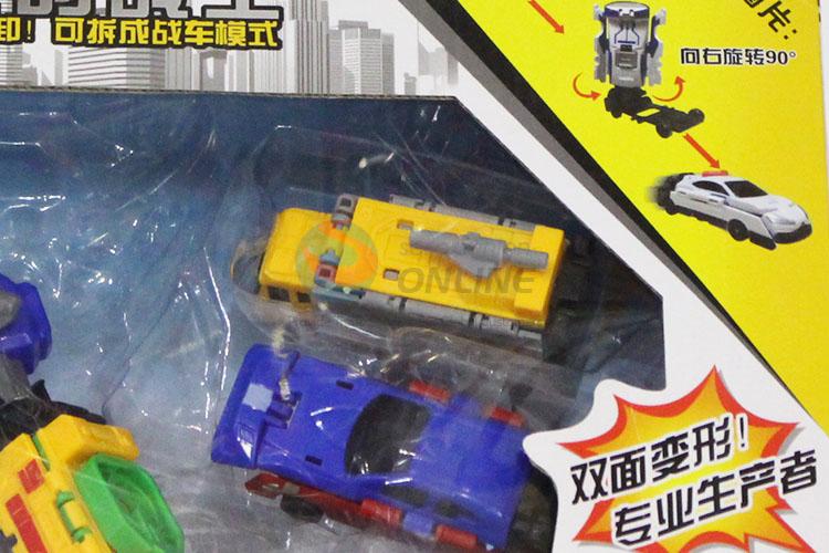 Best Selling New Two-Sided Transform Car Toys