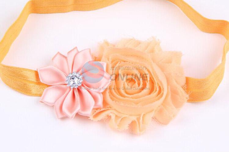 Flower Hair Accessory Elastic Headband