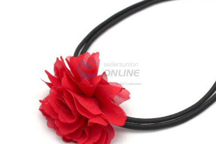 Flower Hair Accessory Elastic Headband