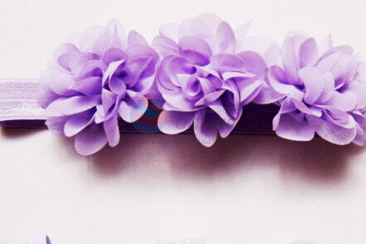 Flower Hair Accessory Elastic Headband