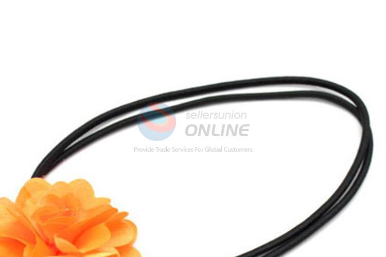 Flower Hair Accessory Elastic Headband