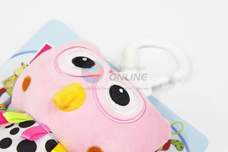 Baby Rattle Toys Hand Bells Plush Owl Baby Toy