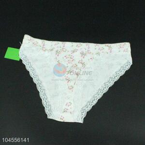 Popular Promotion Ladies Underwear Sexy White Underpant