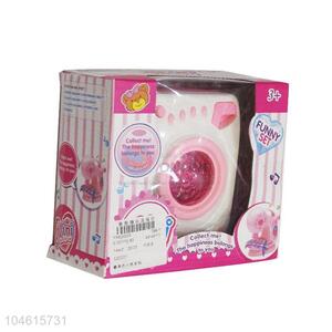 Fashion Style Pre-School <em>Toys</em> Plastic Washing Machine with Light and Music