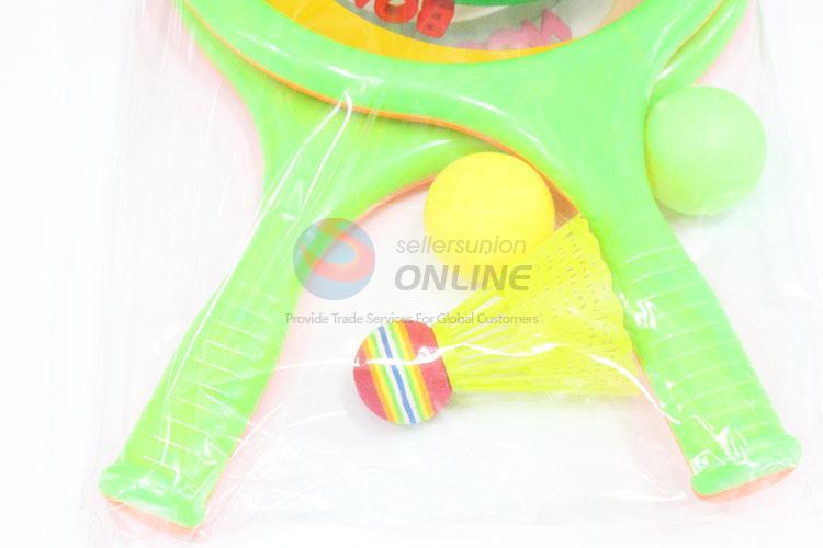 Creative Design Green Color Beach Tennis Racket for Outdoor Sport