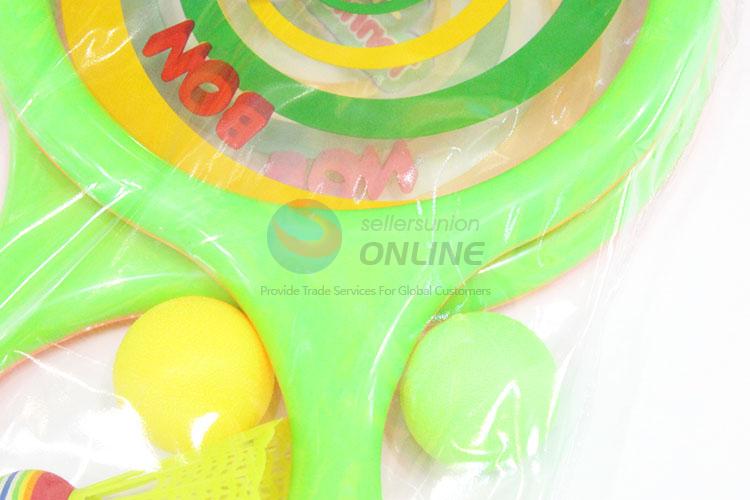 Creative Design Green Color Beach Tennis Racket for Outdoor Sport