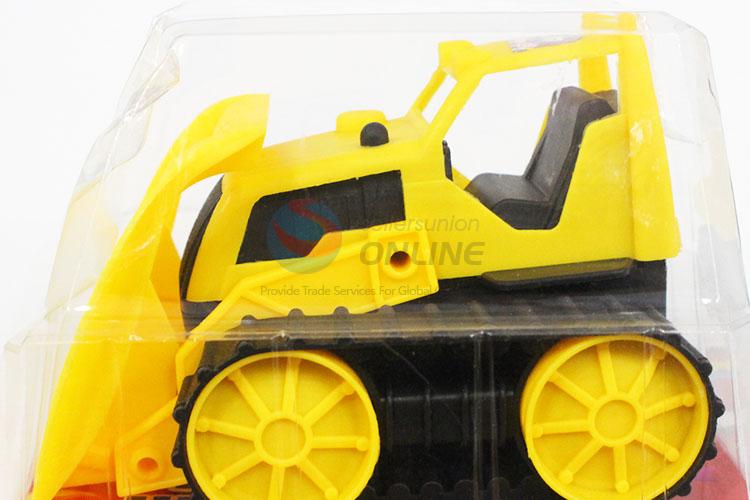 New Style Yellow Color 17cm Inertial Machineshop Car Toys