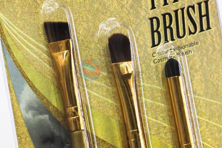 New Arrival 3pcs Cosmetic Brushes Set