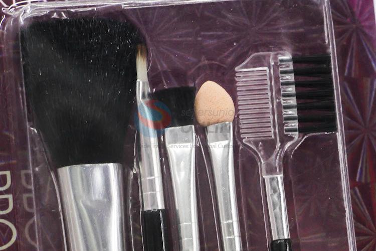 Factory Wholesale 5pcs Cosmetic Brushes Set