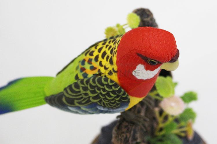 Cheap Price Artificial Sound Control Singing Heartful Bird Toy