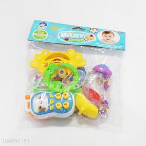 Popular Promotion Colorful Baby Rattle Toys Educational Play Set