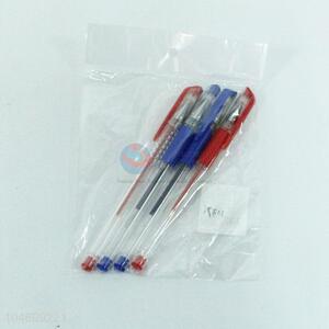 4pcs Blue/Red Gel Ink Pens