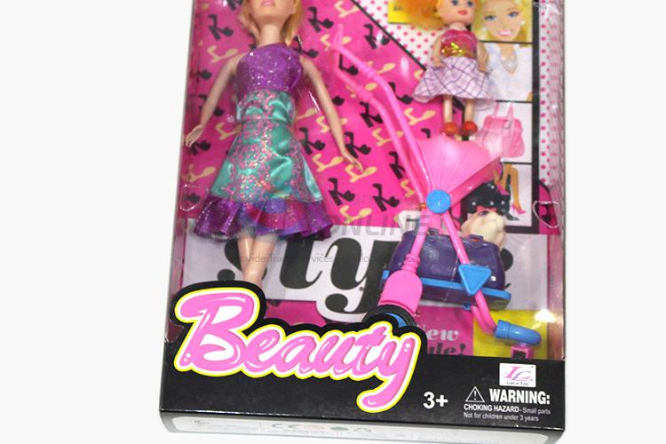 Wholesale promotional fashion doll toy doll playset