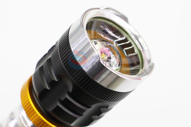 Serviceable LED Flashlight Super Bright 18650/AAA Powered with T6 Lamp Bulb