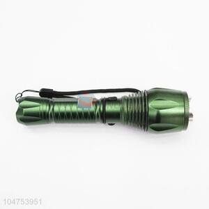 China Factory Green Color Aluminum Alloy Super Flashlight with T6 <em>Lamp</em> <em>Bulb</em> and 18650 Battery