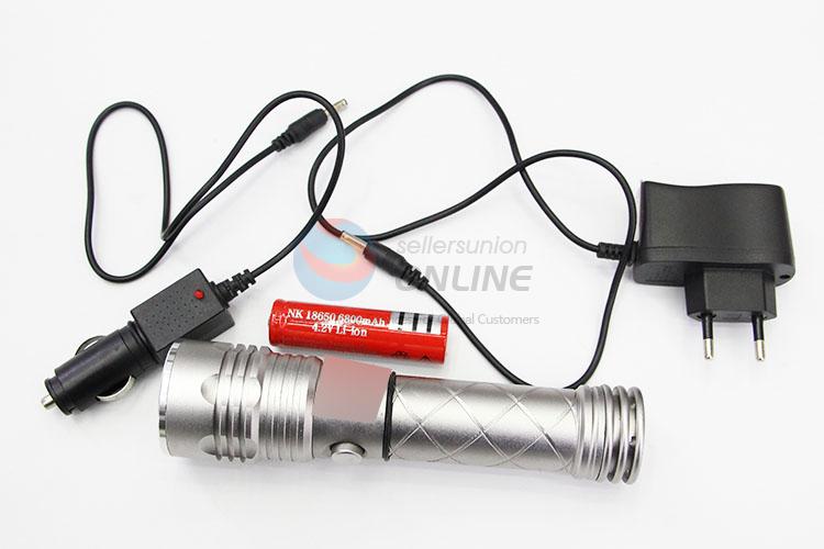 Latest Design Flashlight with XPE Lamp Bulb and 18650 Battery for Camping Hiking Cycling