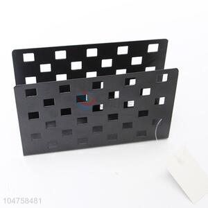 Factory Supply Black Color Metal Tissue Paper Holder Cover